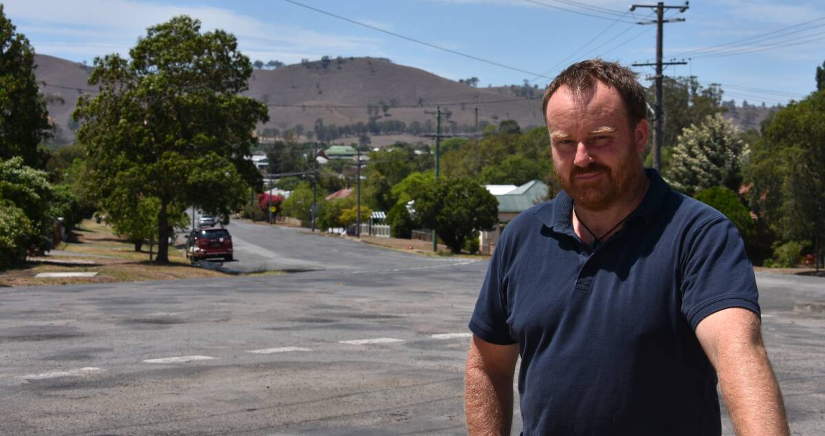Dungog local Michael Dowling is leading a campaign to resurrect the Tillegra dam. Picture: Lachlan Leeming