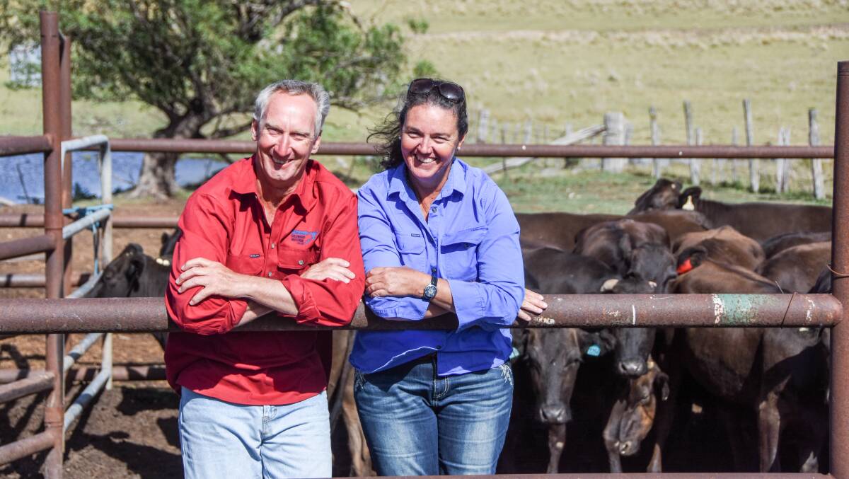 John Lockwood and Jennie Coldham to Coldwood Pastoral Pty Ltd, Wellington Vale, run an embryo contract operation. Pictures: Lucy Kinbacher