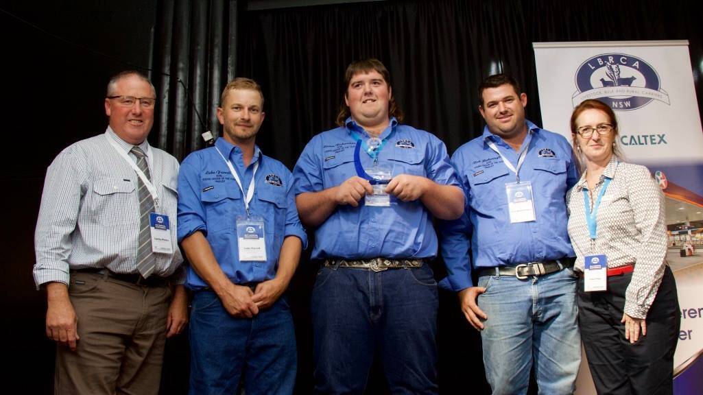 Henty's Steven Richardson (centre) has been named the Young Driver of the Year. Picture: Supplied