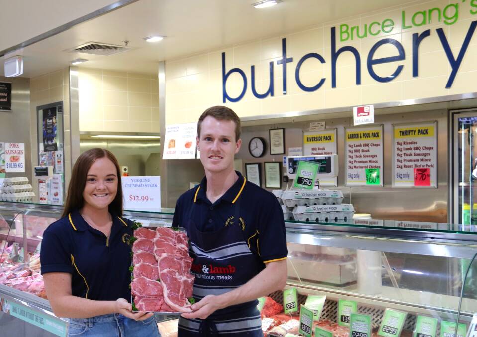 Taree couple Gabby Wyse and Alex Neale are set to take over ownership of Bruce Lang's Butchery. The butcher shop has wholesale supply commitments to restaurants along with regular meat trays for local pubs and clubs.