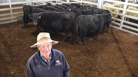 Mark McConnell, Redwood Pastoral, Forbes, took home 11 15- to 17-month-old PTIC Angus heifers that were due to calve in three to five months. They were sold by Kierin and Nikki Martin, Forbes, and made $2300 a head.