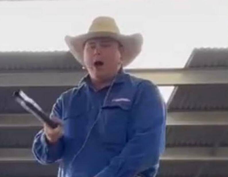 Vying to be the nation's best young auctioneer
