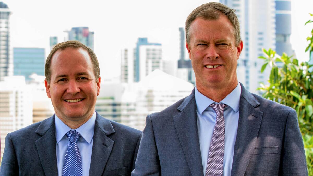 NEW BUSINESS: Ben Forrest and Grant Veivers head up Resolute Property Group.