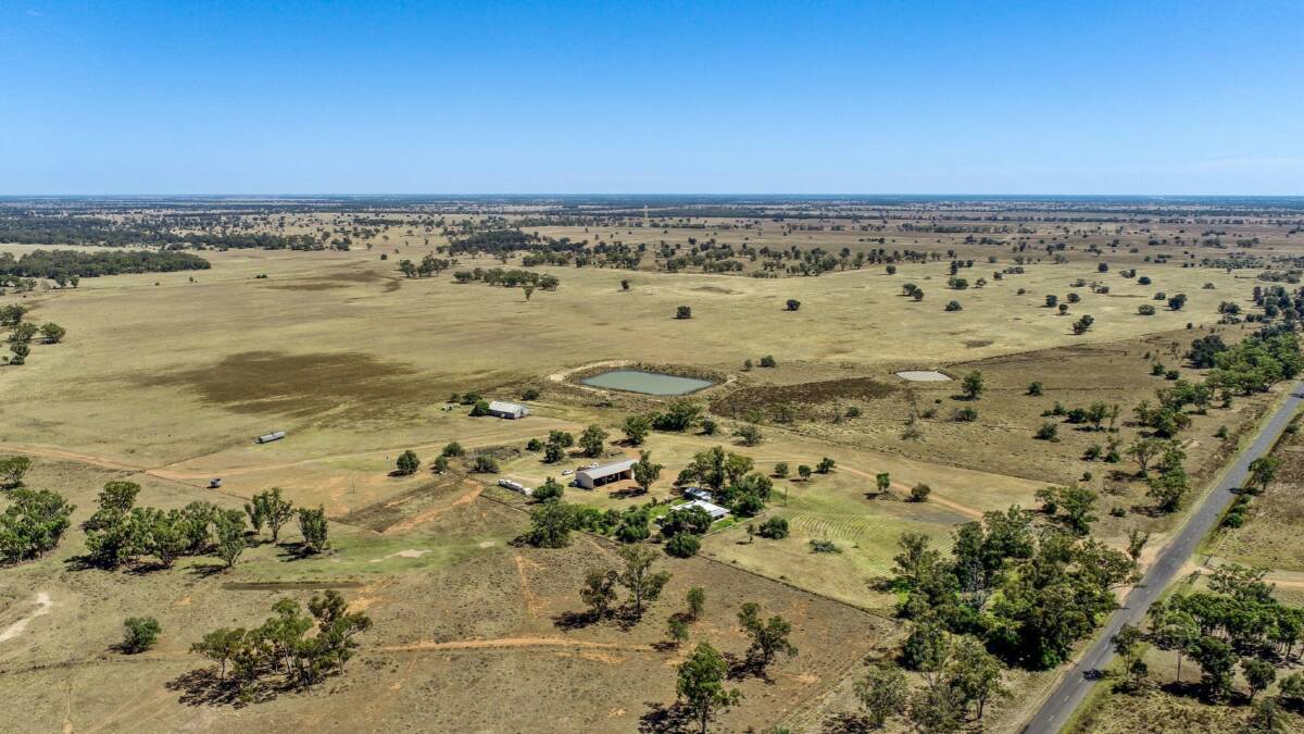Improvements include a three bedroom homestead, large machinery shed, workshop, five stand shearing shed and sheep and cattle yards. Picture - supplied