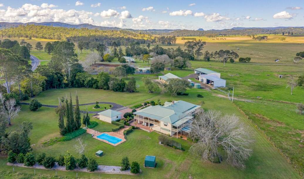 Impressive Noosa hinterland property Bollier Park will be auctioned by Elders on May 7.