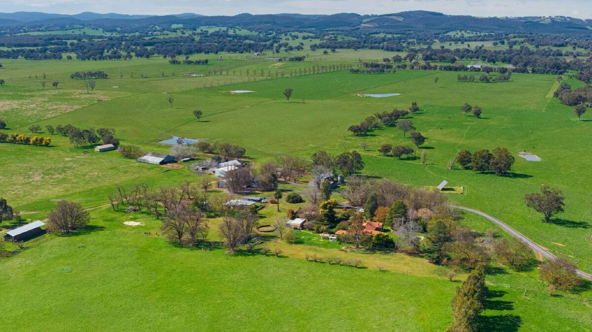 Prominent rural property Wantagong has hit the market with price expectations in the $40 million range. Picture supplied