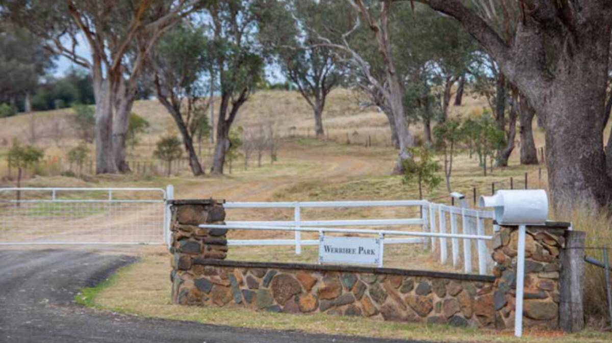 Werribee Park is located at Bective 20 minutes west of the Tamworth. Picture supplied