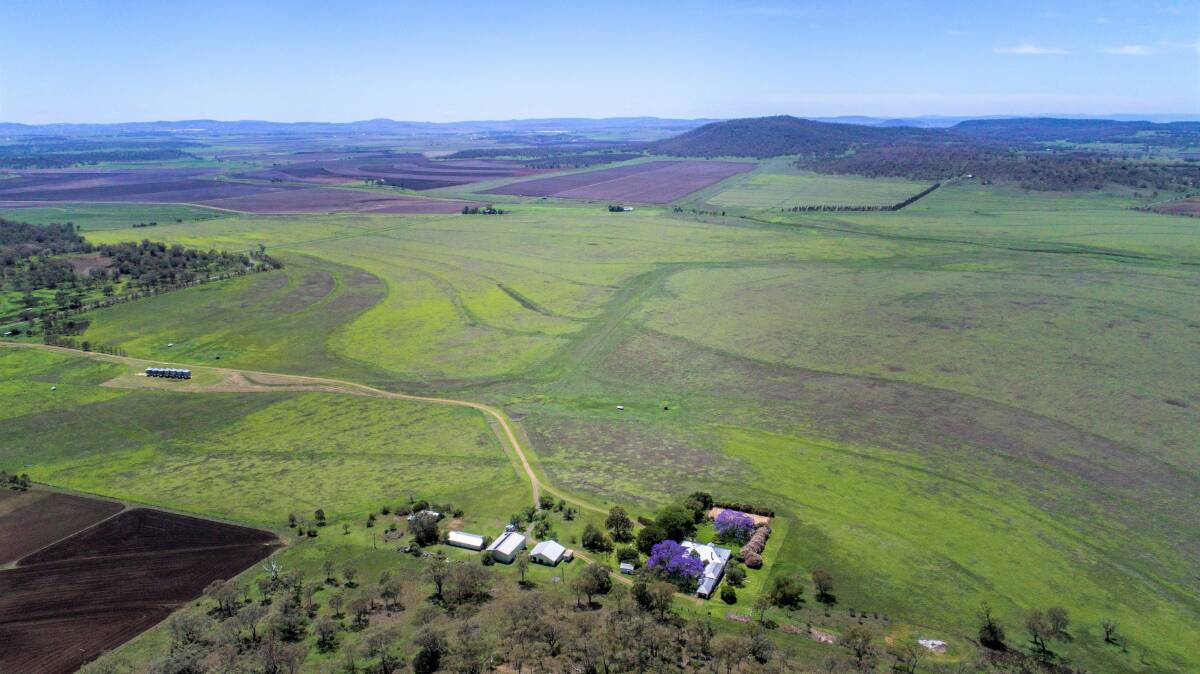 Cowarrie is described as an exceptional 519 hectare property ideal for grazing or farming. 